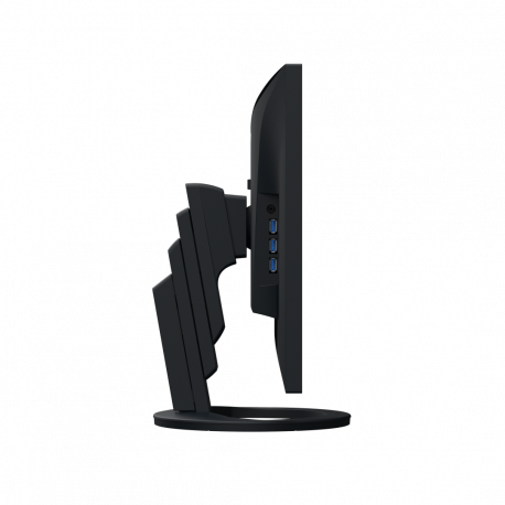 EIZO FlexScan EV2495-BK - With FlexStand - LED monitor - 24.1" - 1920 x 1200 - IPS - 350 cd/m² - 1000:1 - 5 ms - HDMI, DisplayPort, USB-C - speakers - black - 6
