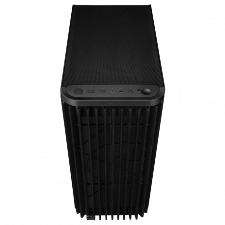 ASUS ProArt PA401 - Wood Edition - mid tower - ATX - windowed side panel (tempered glass) - no power supply - USB / Audio - 3