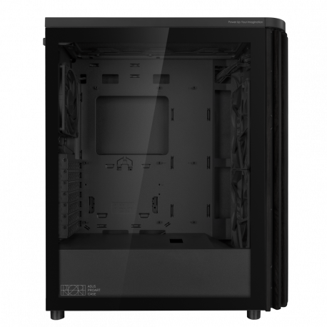ASUS ProArt PA401 - Wood Edition - mid tower - ATX - windowed side panel (tempered glass) - no power supply - USB / Audio - 4