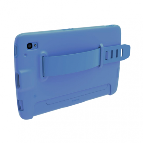 Zebra - Back cover for tablet - silicone rubber, disinfectant-ready plastic - 10" - for Zebra ET40, ET40-HC, ET45 - 0