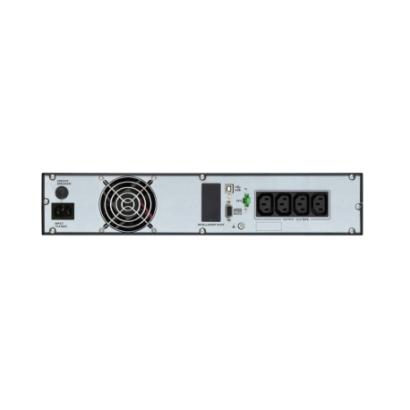 APC Easy UPS On-Line - UPS (rack-mountable) - AC 220 / 230 / 240 V - 1800 Watt - 2000 VA - 1-phase - Lead Acid - USB, serial - output connectors: 4 - PFC - 2U - Europe - black, RAL 7010 - 1