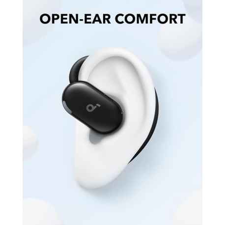 Soundcore V20i - True wireless earphones with mic - open ear - over-the-ear mount - Bluetooth - black - 3