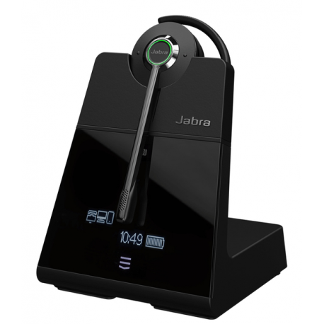 Jabra Engage 75 SE Convertible - Headset - on-ear - convertible - DECT / Bluetooth - wireless - NFC - Zoom Certified, UC certified, Google Meet Certified, Amazon Chime Certified, Works With Chromebook Certified - 3