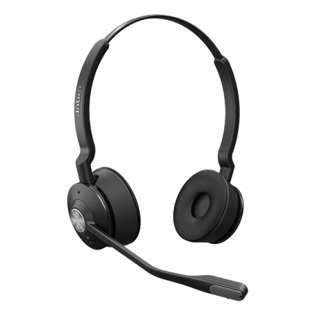 Jabra Engage 65 SE Stereo - Headset - on-ear - DECT - wireless - Zoom Certified, UC certified, Google Meet Certified, Amazon Chime Certified, Works With Chromebook Certified, Certified for Microsoft Teams Open Office - 2