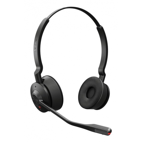Jabra Engage 55 SE Stereo - Headset - on-ear - DECT - wireless - USB-A via DECT adapter - UC certified - 1