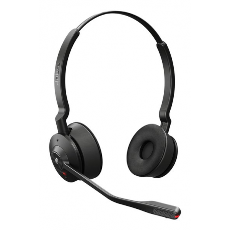 Jabra Engage 55 SE Stereo - Headset - on-ear - DECT - wireless - USB-C via DECT adapter - UC certified - 3