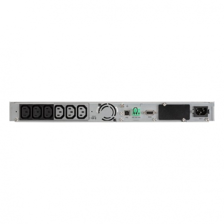 Eaton 5P 1150iR - Gen 2 - UPS (rack-mountable) - AC 200/208/220/230/240 V - 920 Watt - 1150 VA - 1-phase - valve regulated lead-acid (VRLA) - 9 Ah - RS-232, USB - output connectors: 6 - 1U - 19" - black/silver - 2