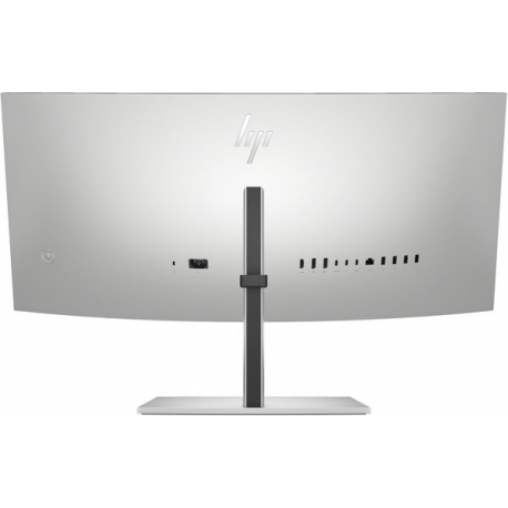 HP 734pm - Series 7 Pro - LED monitor - curved - 34" - 3440 x 1440 WQHD @ 120 Hz - IPS Black - 400 cd/m² - 2000:1 - DisplayHDR 400 - 5 ms - Thunderbolt 4, HDMI, DisplayPort, USB-C - speakers - black, silver - 4