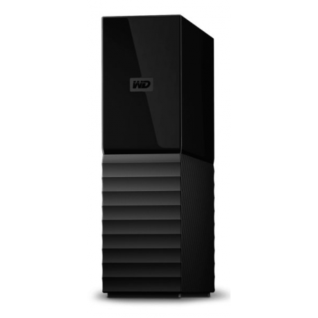 WD My Book WDBBGB0240HBK - Hard drive - encrypted - 24 TB - external (desktop) - USB 3.2 Gen 1 - 256-bit AES - black - 0