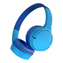 Belkin SoundForm Mini - Headphones with mic - on-ear - Bluetooth - wireless, wired - 3.5 mm jack - blue