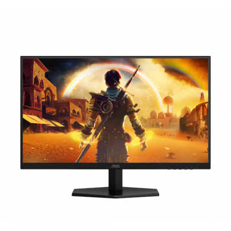 AOC Gaming Q27G42XE - LED monitor - gaming - 27" - 2560 x 1440 QHD @ 180 Hz - Fast IPS - 300 cd / m² - 1000:1 - HDR10 - 0.5 ms - 2xHDMI, DisplayPort - speakers - black, red - 1