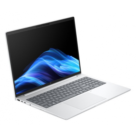 HP EliteBook 8 G1i Notebook AI - 174-degree hinge design - Intel Core Ultra 5 - 225U / up to 4.8 GHz - Win 11 Pro - Intel Graphics - 16 GB RAM - 512 GB SSD NVMe - 16" IPS 1920 x 1200 - Wi-Fi 7, Bluetooth - glacier silver - kbd: Pan Nordic - 3