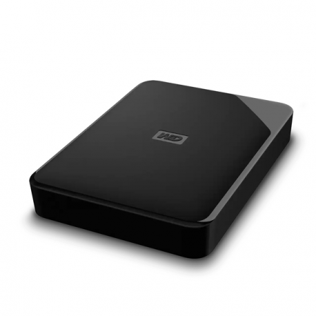 WD Elements SE WDBG8A0060BBK - Hard drive - 6 TB - external (portable) - USB 3.2 Gen 1 - black - 3