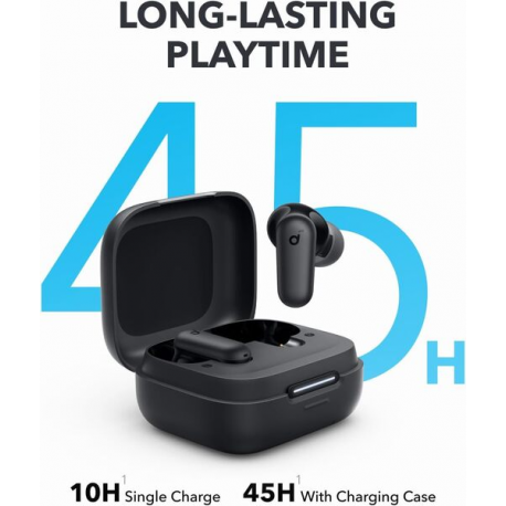 Soundcore A30i - True wireless earphones with mic - in-ear - Bluetooth - active noise cancelling - black - 2