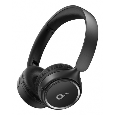 Soundcore H30i - Headphones with mic - on-ear - Bluetooth - wireless, wired - 3.5 mm jack - black - 0