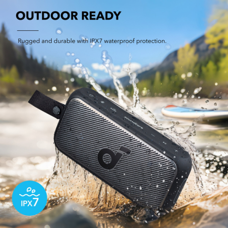 Soundcore Motion 300 - Speaker - for portable use - wireless - Bluetooth - App-controlled - 30 Watt - mirage black - 4