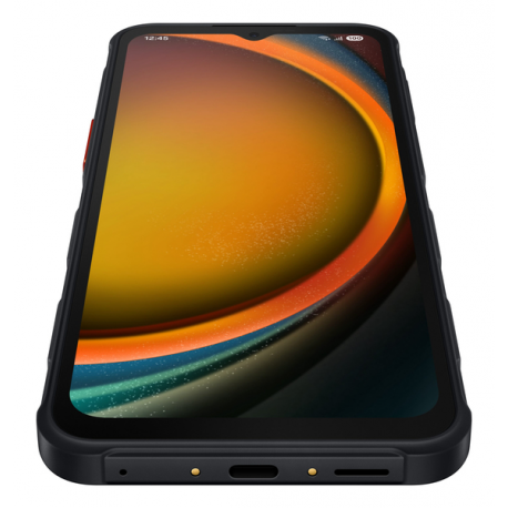 Samsung Galaxy XCover7 Pro - Enterprise Edition - 5G smartphone - dual-SIM - RAM 6 GB  /  Internal Memory 128 GB - microSD slot - LCD display - 6.6" - 2408 x 1080 pixels (120 Hz) - 2x rear cameras 50 MP, 8 MP - front camera 13 MP - black - 6