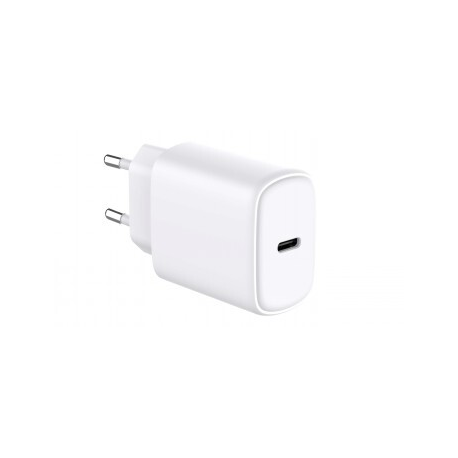 GRATEQ - Power adapter - GaN - 25 Watt - 3 A - PD/PPS, Fast Charge (24 pin USB-C) - white - 0