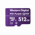 WD Purple WDD512G1P0C-85AEL0 - Flash memory card - 512 GB - UHS-I U1  /  Class10 - microSDXC - purple