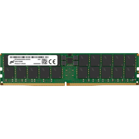 Micron - DDR5 - module - 128 GB - DIMM 288-pin - 5600 MHz / PC5-44800 - CL46 - 1.1 V - registered - ECC - 0