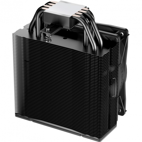 be quiet! Pure Rock 3 - Processor cooler - (for: LGA1150, LGA1151, LGA1155, LGA1200, LGA1700, LGA1851, AM4, AM5) - copper base with aluminium fins - 120 mm - black - 1