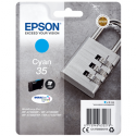 Epson 35 - 9.1 ml - cyan - original - ink cartridge - for WorkForce Pro WF-4720, WF-4720DWF, WF-4725DWF, WF-4730, WF-4730DTWF, WF-4740, WF-4740DTWF