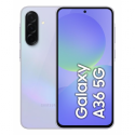 Samsung Galaxy A36 - 5G smartphone - dual-SIM - RAM 6 GB / Internal Memory 128 GB - OLED display - 6.7" - 2340 x 1080 pixels (120 Hz) - 3x rear cameras 50 MP, 8 MP, 5 MP - front camera 12 MP - awesome lavender