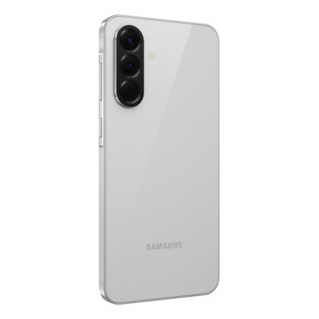 Samsung Galaxy A56 - 5G smartphone - dual-SIM - RAM 8 GB  /  Internal Memory 256 GB - OLED display - 6.7" - 2340 x 1080 pixels (120 Hz) - 3x rear cameras 50 MP, 12 MP, 5 MP - front camera 12 MP - awesome lightgray - 5