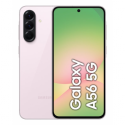 Samsung Galaxy A56 - 5G smartphone - dual-SIM - RAM 8 GB  /  Internal Memory 256 GB - OLED display - 6.7" - 2340 x 1080 pixels (120 Hz) - 3x rear cameras 50 MP, 12 MP, 5 MP - front camera 12 MP - awesome pink