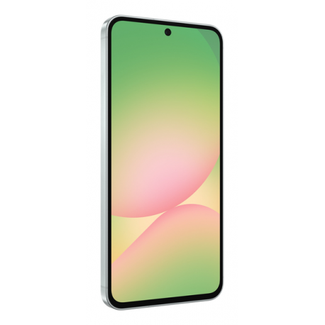 Samsung Galaxy A56 - 5G smartphone - dual-SIM - RAM 8 GB  /  Internal Memory 256 GB - OLED display - 6.7" - 2340 x 1080 pixels (120 Hz) - 3x rear cameras 50 MP, 12 MP, 5 MP - front camera 12 MP - awesome olive - 9