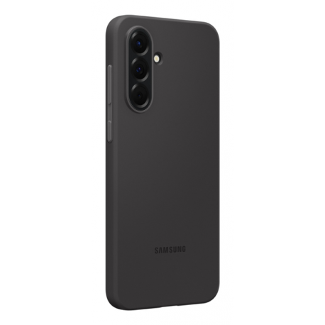 Samsung EF-PA566 - Back cover for mobile phone - silicone - black - 2