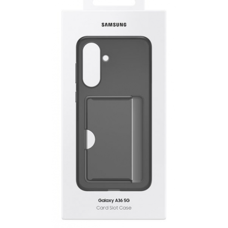 Samsung EF-OA366 - Back cover for mobile phone - black - for Galaxy A36 - 2