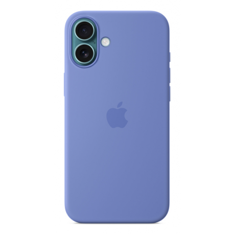 Apple - Back cover for mobile phone - MagSafe compatibility - silicone - periwinkle - for iPhone 16 Plus - 4