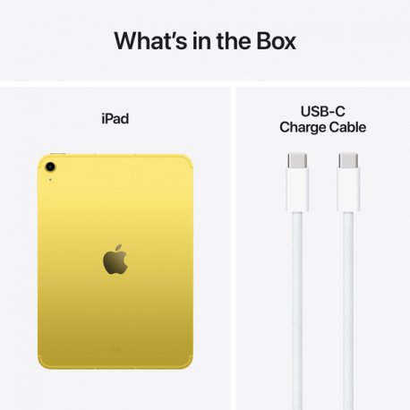 Apple iPad A16 Wi-Fi + Cellular - Tablet - 512 GB - 11" IPS (2360 x 1640) - 3G, 4G, 5G - yellow - 7