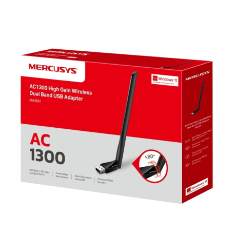 TP-LINK MA30H AC1300 High Gain Wi-Fi USB Adapter