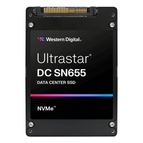 WD Ultrastar DC SN655 WUS5EA138ESP7E4 - SSD - Data Centre - encrypted - 3.84 TB - internal - 2.5" - U.3 PCIe 4.0 (NVMe) - TCG Ruby Encryption - 2