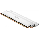 Crucial Pro - Overclocking Edition - DDR5 - kit - 32 GB: 2 x 16 GB - DIMM 288-pin - 3200 MHz  /  PC5-51200 - CL38 - 1.35 V - unbuffered - non-ECC - white
