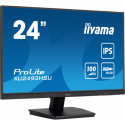 iiyama ProLite XU2493HSU-B7 - LED monitor - 24" (23.8" viewable) - 1920 x 1080 Full HD (1080p) @ 100 Hz - IPS - 300 cd/m² - 1300:1 - 1 ms - HDMI, DisplayPort - speakers - matte black