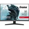 iiyama G-MASTER Red Eagle GC2480HSU-B1 - LED monitor - gaming - curved - 24" (23.6" viewable) - 1920 x 1080 Full HD (1080p) @ 180 Hz - VA - 300 cd/m² - 3000:1 - 0.5 ms - 2xHDMI, DisplayPort - speakers - black, matte