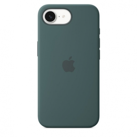 Apple - Back cover for mobile phone - silicone - lake green - for iPhone 16e - 0