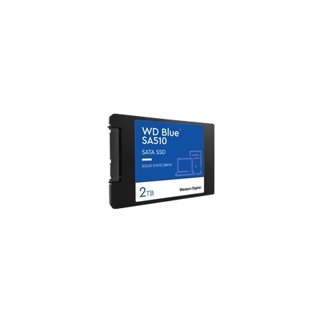 WD Blue SA510 WDS200T3B0A-00C7K0 - SSD - 2 TB - internal - 2.5" - SATA 6Gb/s - 1