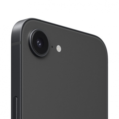 Apple iPhone 16e - 5G smartphone - dual-SIM  /  Internal Memory 128 GB - OLED display - 6.1" - 2532 x 1170 pixels - rear camera 48 MP - front camera 12 MP - black - 3