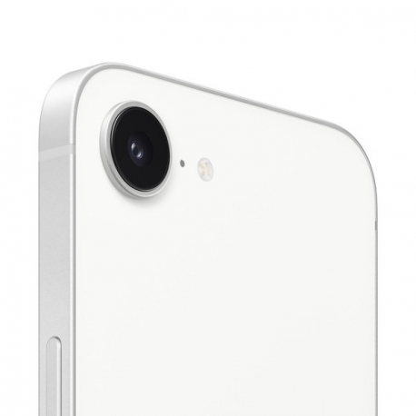 Apple iPhone 16e - 5G smartphone - dual-SIM  /  Internal Memory 128 GB - OLED display - 6.1" - 2532 x 1170 pixels - rear camera 48 MP - front camera 12 MP - white - 3