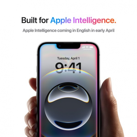 Apple iPhone 16e - 5G smartphone - dual-SIM  /  Internal Memory 128 GB - OLED display - 6.1" - 2532 x 1170 pixels - rear camera 48 MP - front camera 12 MP - white - 5