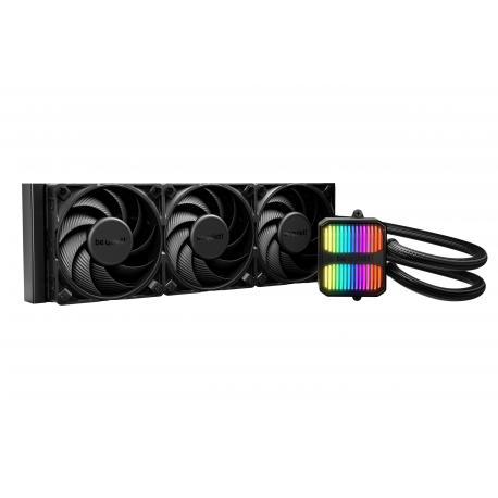 be quiet! Silent Loop 3 - Processor cooler  - Radiator Size:  360 mm - (for: LGA1150, LGA1151, LGA1155, LGA1200, LGA1700, LGA1851, AM4, AM5, TR4, TR5) - copper base and nickel plated aluminium fins - 120 mm - black - 0