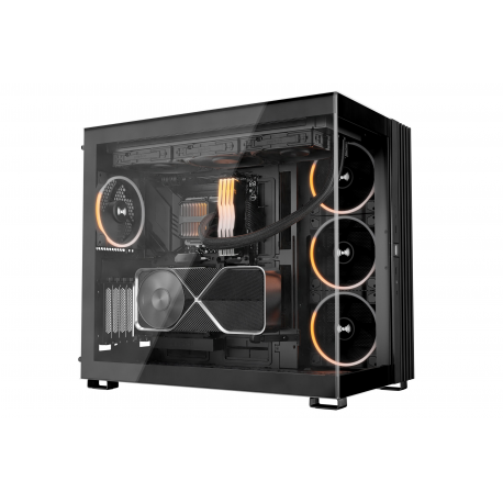 be quiet! Silent Loop 3 - Processor cooler  - Radiator Size:  420 mm - (for: LGA1150, LGA1151, LGA1155, LGA1200, LGA1700, LGA1851, AM4, AM5, TR4, TR5) - copper base and nickel plated aluminium fins - 140 mm - black - 4