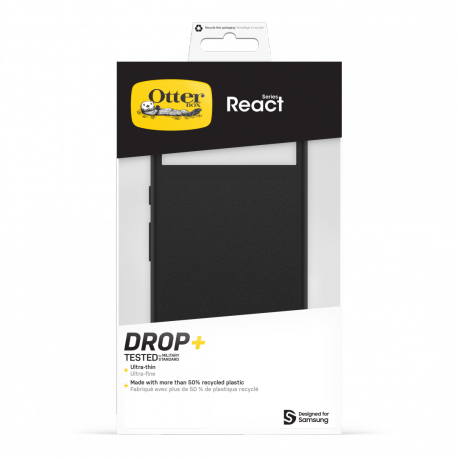 OtterBox React Series - Back cover for mobile phone - black - for Google Pixel 8a - 0