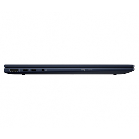 HP EliteBook X Flip G1i Notebook Next Gen AI - Flip design - Intel Core Ultra 7 - 258V / up to 4.8 GHz - Win 11 Pro - Intel Arc Graphics 140V - 32 GB RAM - 1 TB SSD NVMe - 14" IPS touchscreen HP SureView 5 1920 x 1200 - Wi-Fi 7, Bluetooth, NFC - atmosphere blue - kbd: Pan Nordic - 9