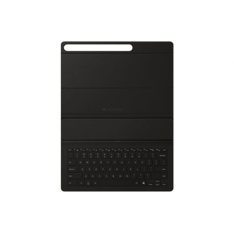Samsung EF-DX620 - Keyboard and folio case (book cover) - slim, AI key - wireless - POGO pin, Bluetooth - black keyboard, black case - for Galaxy Tab S10 FE+ - 5
