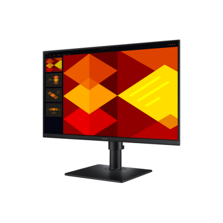 Samsung Essential S4 S24D402GAU - S40GD Series - LED monitor - 24" - 1920 x 1080 Full HD (1080p) @ 100 Hz - IPS - 250 cd/m² - 1000:1 - 5 ms - 2xHDMI, DisplayPort - black - 3